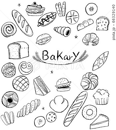Bread Pattern Stock Illustration