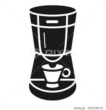 Coffee machine icon, simple style 66329275
