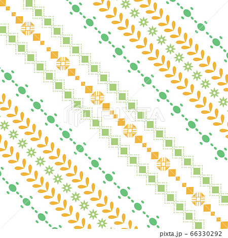 Unique Colorful ornament on embroidery design for bedroom decorative. Unique Colorful ornament on embroidery design for bedroom decorative. 66330292