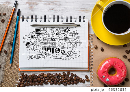 Coffee break with snack 66332855