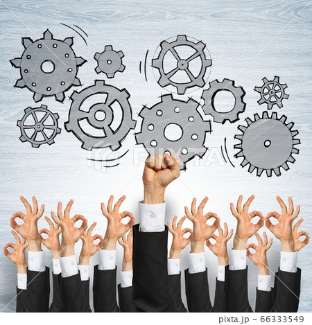 Business and teamwork concept Business and teamwork concept 66333549