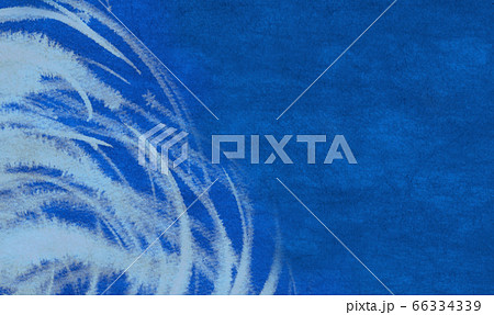 背景素材　藍染風　テクスチャー 66334339