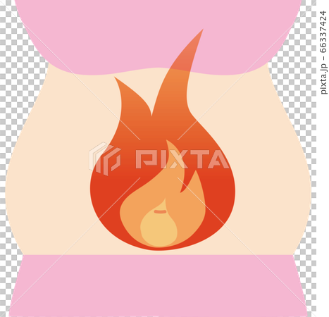 Diet burning woman plump 66337424