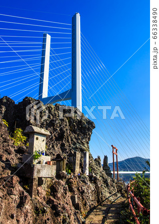 神崎神社と女神大橋 【長崎市】 神崎神社と女神大橋 【長崎市】 66338490