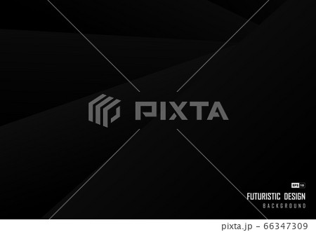 Abstract diagonal stripe gradient black and gray template design background.  66347309