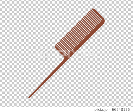 櫛のイラストのイラスト素材