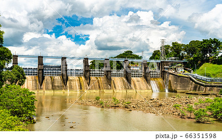 Miraflores Dam on the Panama Canal 66351598