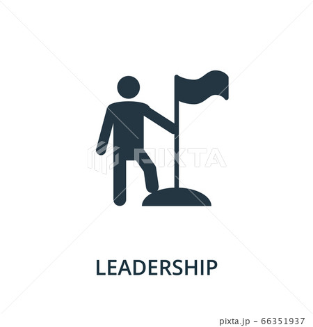 Leadership icon from reputation management collection. Simple line element Leadership symbol for templates, web design and infographics 66351937