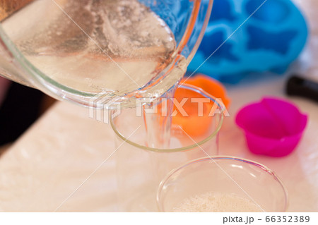 Process of soap making. Process of soap making. 66352389