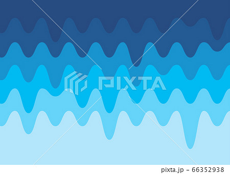 Blue wave layer concept vector abstract background Blue wave layer concept vector abstract background 66352938