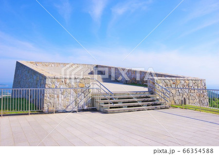兵庫県　淡路島　若人の広場公園の資料館の展望台 66354588