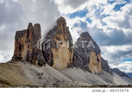 The three peaks of Lavaredo in the Sexten 66355079