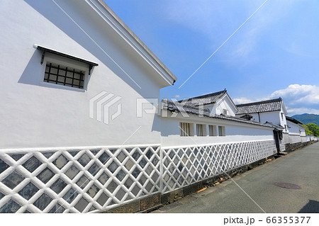 【山口県】晴天下の萩　菊屋横丁 66355377