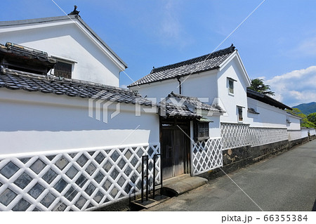 【山口県】晴天下の萩 菊屋横丁 【山口県】晴天下の萩 菊屋横丁 66355384