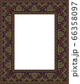 Beautiful template for frame. 66358097