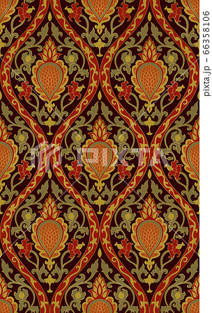 Colorful floral pattern. 66358106
