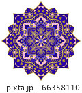 Blue oriental mandala. 66358110