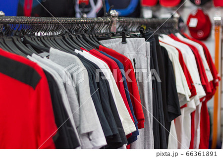 T-Shirt for the man on hangers Fashion Store Style Thailand   66361891