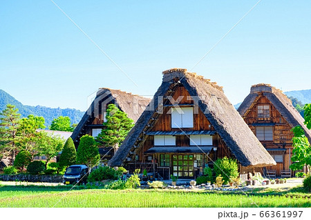 初夏の白川郷(朝) 初夏の白川郷(朝) 66361997