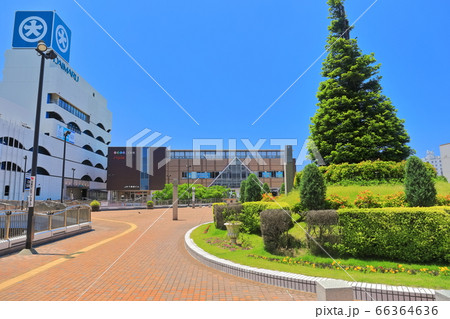 【山口県】晴天下のJR下関駅 66364636