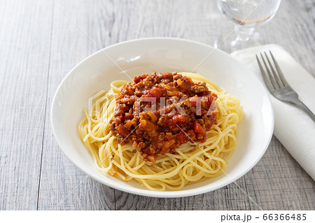 ミートソースパスタ 66366485