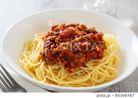 ミートソースパスタ 66366487