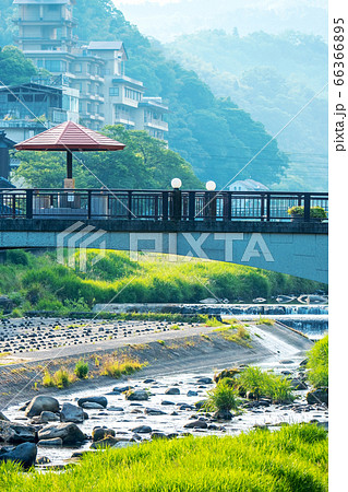 三朝温泉 初夏　新緑 66366895