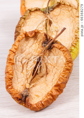 Old moldy and disgust apple 66368279