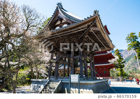 身延山久遠寺・大鐘楼（山梨県南巨摩郡身延町）2020年3月春 66370159