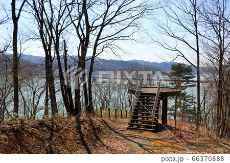 御所湖広域公園、さくら園の展望台 66370888