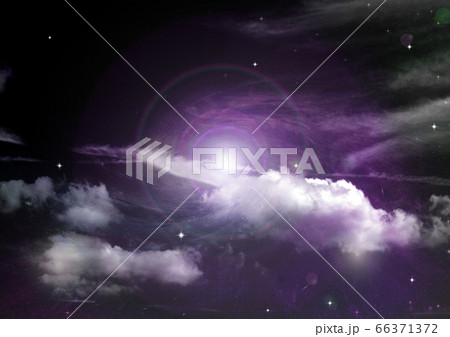 galaxy in a free space. 3D rendering 66371372