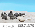 砂浜 砂 石 66371375