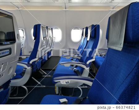 ANA 国際線 エコノミークラス A320 エアバス ANA 国際線 エコノミークラス A320 エアバス 66374821