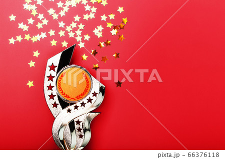 Golden Superprize with a scattering of stars on a Golden Superprize with a scattering of stars on a 66376118