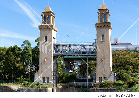 中川運河 松重閘門 中川運河 松重閘門 66377367