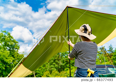 初夏のキャンプ 初夏のキャンプ 66377493