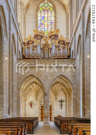 church organ in Cathedral Kutna Hora. Czech 66378312