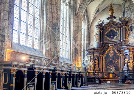 Cathedral interior Kutna Hora. Czech Republic Cathedral interior Kutna Hora. Czech Republic 66378316