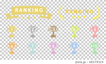Ranking icon set / rank / illustration Ranking icon set / rank / illustration 66379324