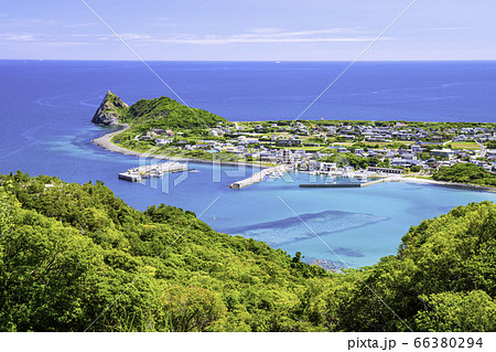 立石山から見た糸島の美しい風景　福岡県糸島市 66380294