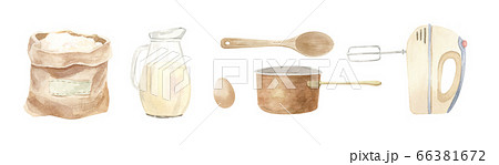 wooden kitchen mixer