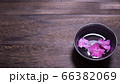 水に浮かべたアジサイ 66382069