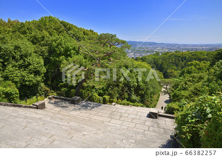 明治天皇 伏見桃山陵から見た眺め(京都府京都市伏見区) 明治天皇 伏見桃山陵から見た眺め(京都府京都市伏見区) 66382257
