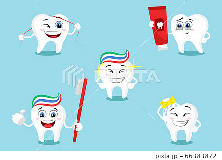 Cartoon teeth. Vector Cartoon teeth. Vector 66383872