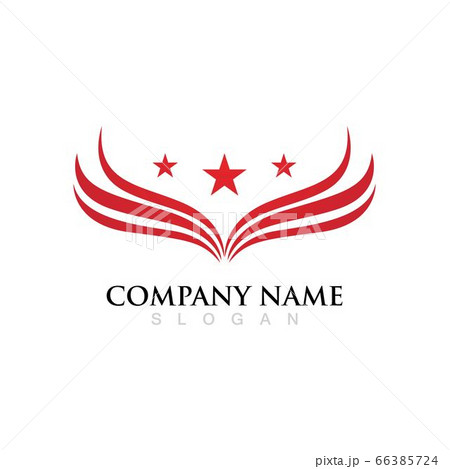 Falcon Logo wing Template vector Falcon Logo wing Template vector 66385724
