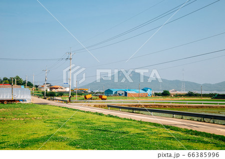 Gyodongdo Island Countryside village landscape in Ganghwa-gun, Incheon, Korea 66385996