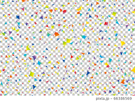 Colorful confetti falling Colorful confetti falling 66386569