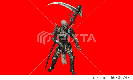 Necromancer, render 3D model on the background Necromancer, render 3D model on the background 66386743