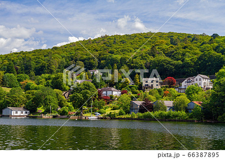 Beautiful nature landscape around Lake Windermere Beautiful nature landscape around Lake Windermere 66387895