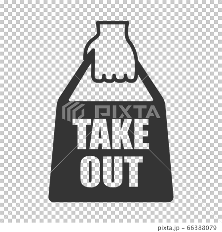 外賣袋的圖標說明 外賣袋的圖標說明 66388079